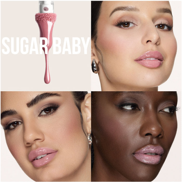 HUDA BEAUTY - FAUX FILLER Extra Shine Non-Sticky Lip Gloss | 3.9 mL - Medaid