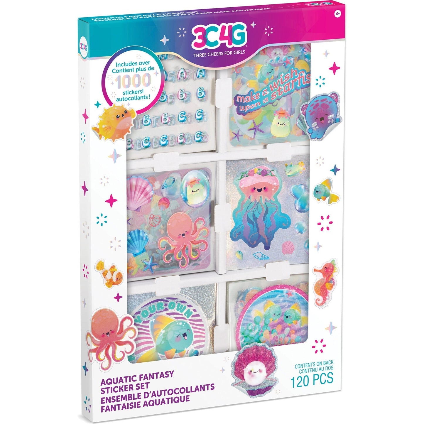 Aquatic - Fantasy Sticker Set - Medaid International