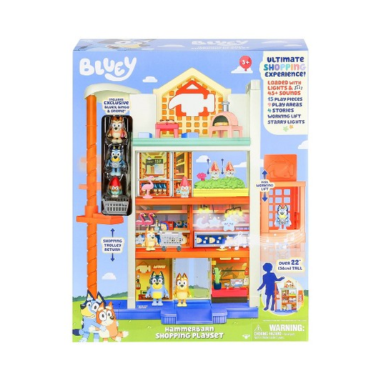 Bluey Hammerbarn Shopping Playset By Moose Toys - Medaid International