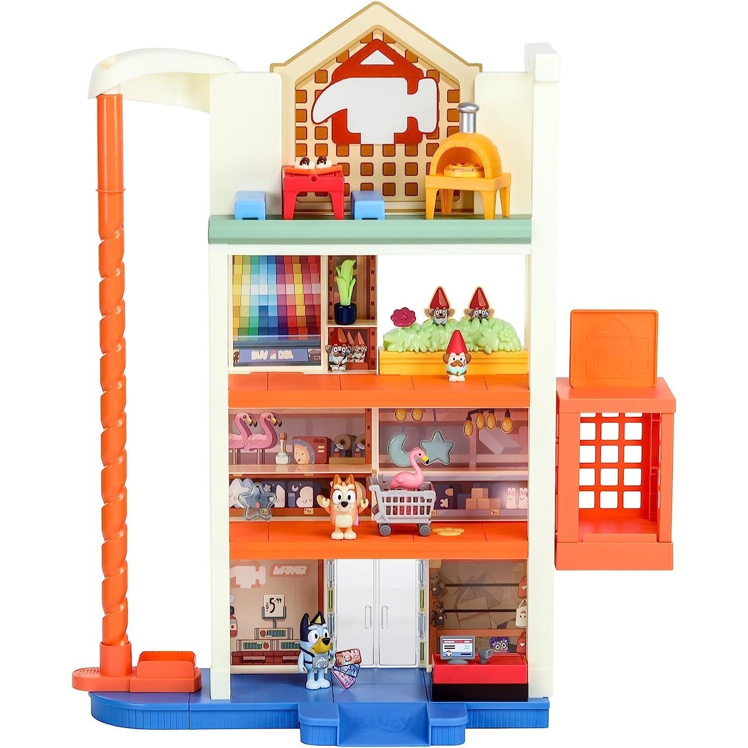 Bluey Hammerbarn Shopping Playset By Moose Toys - Medaid International