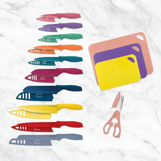 25-Piece Knife Set | طقم سكاكين 25 قطعة - Medaid International
