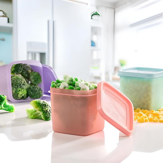 Anti-Frost 6 pcs Tupperware Set | طقم علب طعام مقاوم للتجمد - Medaid International