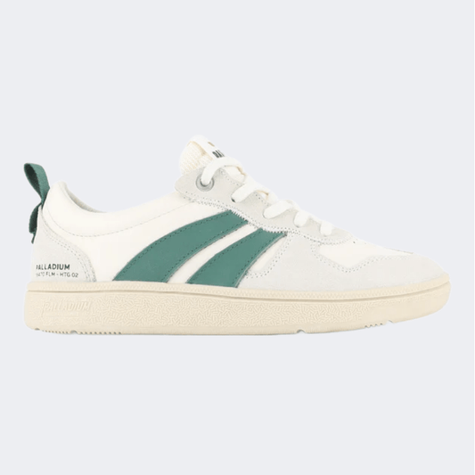 Palladium Pallacup Flame Men Lifestyle Shoes Cream/Foliage Green - Medaid International
