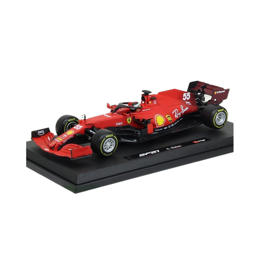 Ferrari 1:18 Ferrari Racing - Sf-24 (2024) (W/ Helmet) Toys by Bburago - Medaid International