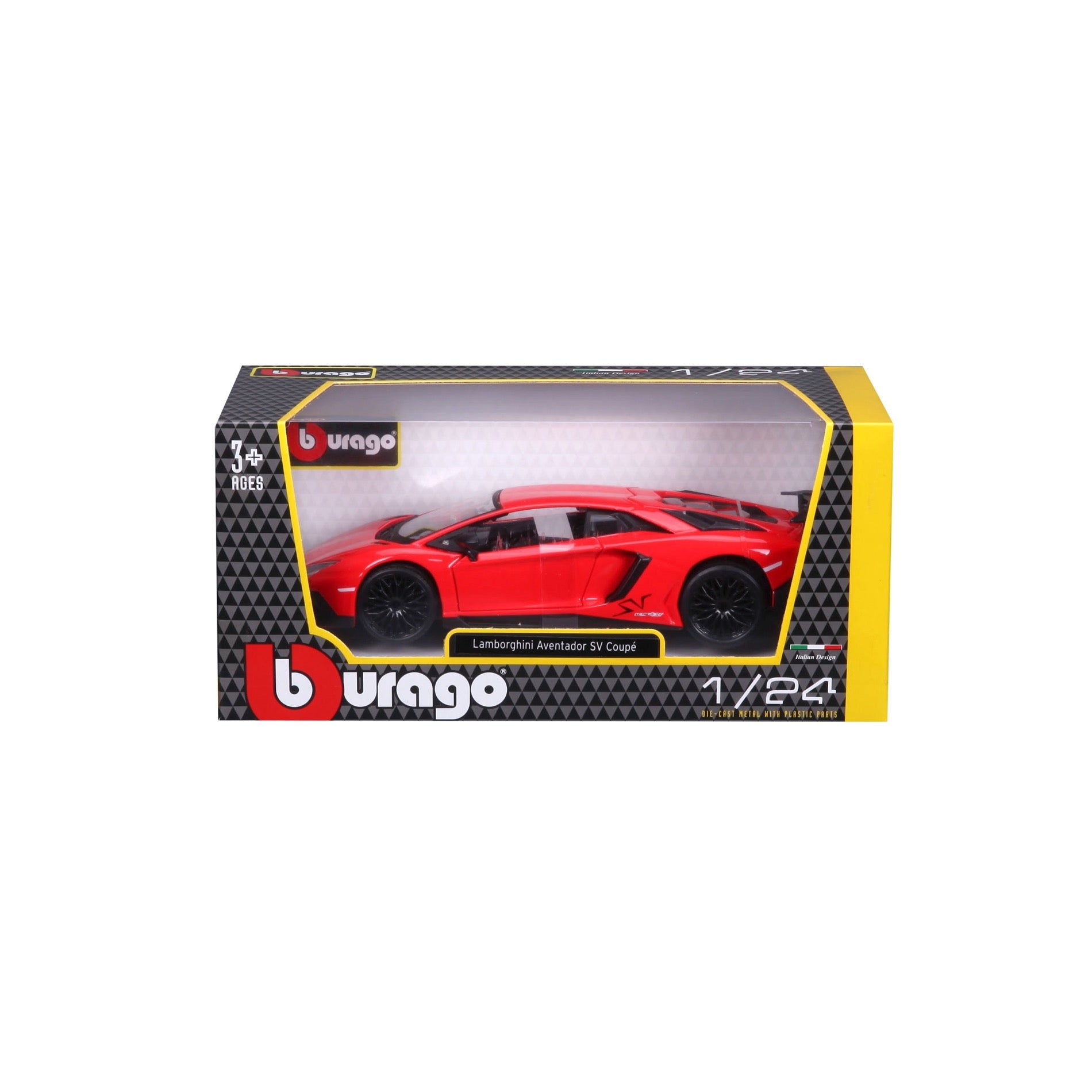 Lamborghini Aventador LP 750-4 SV - 1/24 Collezione (A) w/o stand Diecast Cars by Bburago - Medaid International