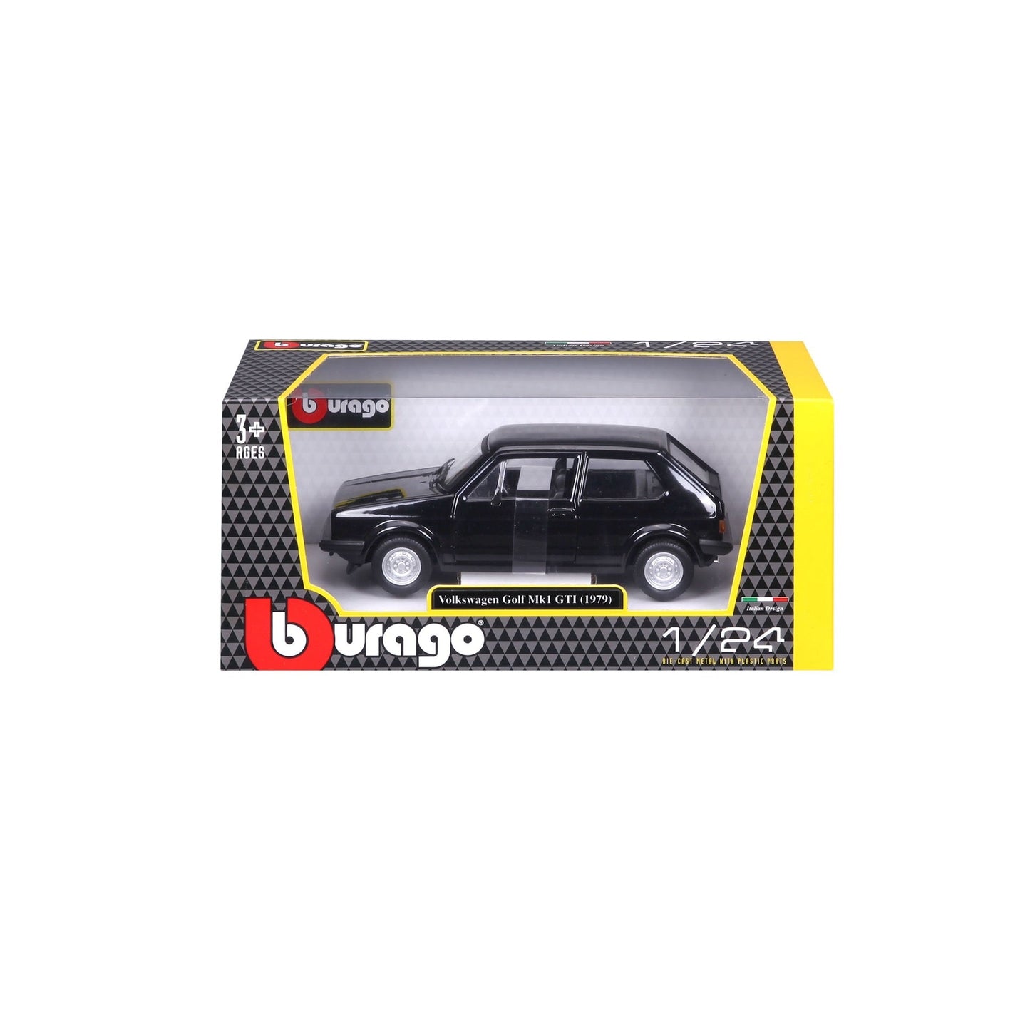 Volkswagen Golf Mk1 GTI (1979) - 1:24 Collezione (A) w/o stand Diecast Cars by Bburago - Medaid International