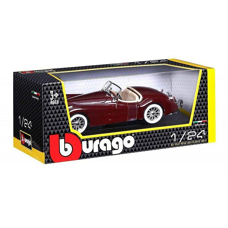JAGUAR XK 120 ROADSTER (1951) 1:24 Collezione (B) w/o stand Diecast Cars by Bburago - Medaid International