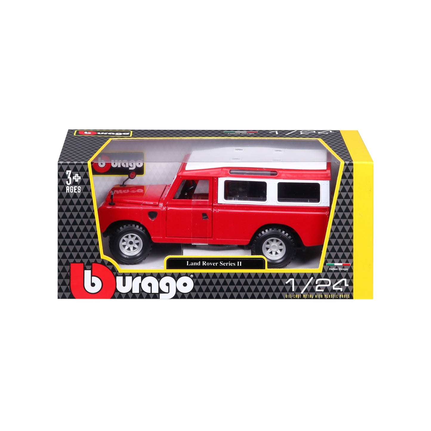 LAND ROVER - 1:24 Collezione (B) w/o stand Diecast Cars by Bburago - Medaid International