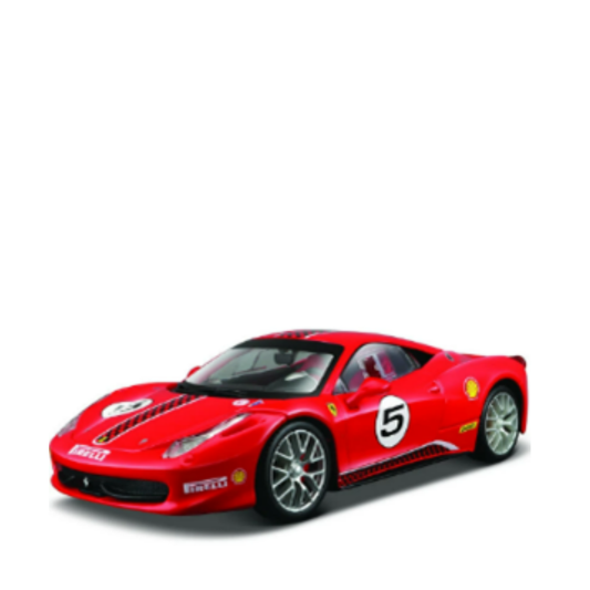 458 Challenge - 1/24 FERRARI Racing Diecast Cars by Bburago - Medaid International