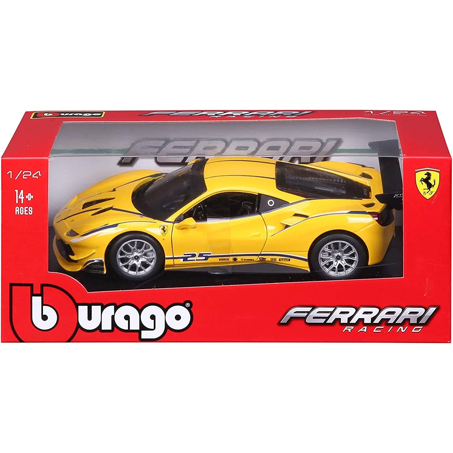 488 Challenge - 1/24 FERRARI Racing Diecast Cars by Bburago - Medaid International