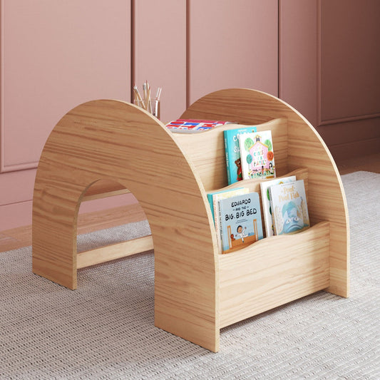 Montessori Bookshelf & Desk