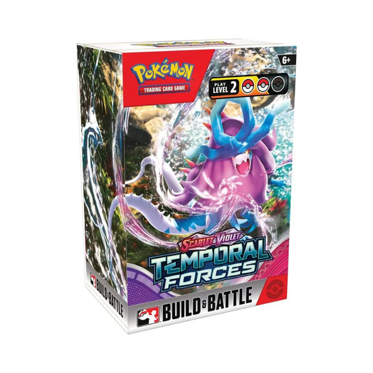 Pokemon TCG: SV05 Temporal Forces Build & Battle Box - Medaid International