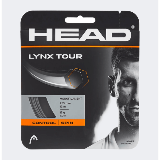 Head Lynx Tour 17 Tennis Strings Grey - Medaid International