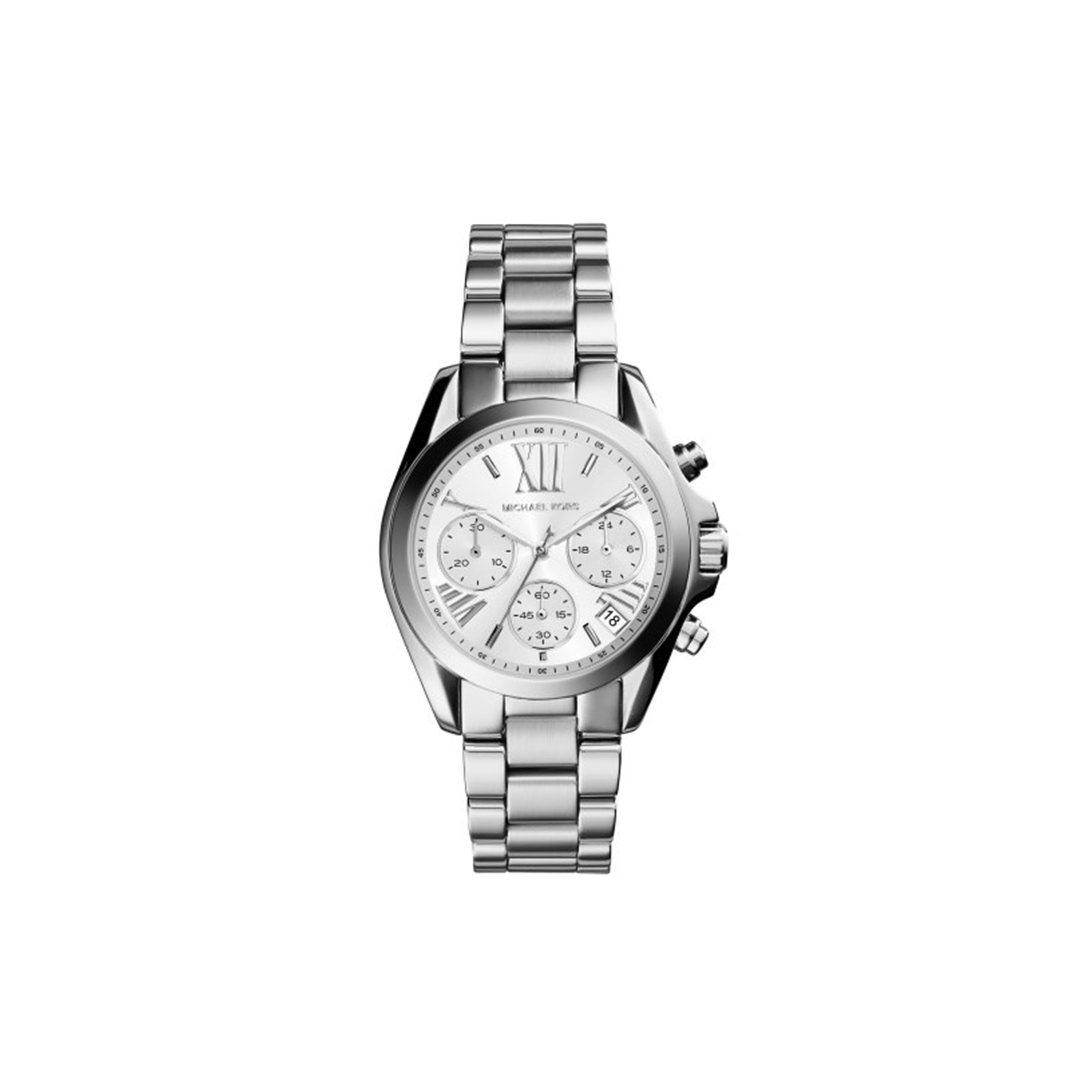 Michael Kors Mini Bradshaw Silver-Tone Watch - Medaid International