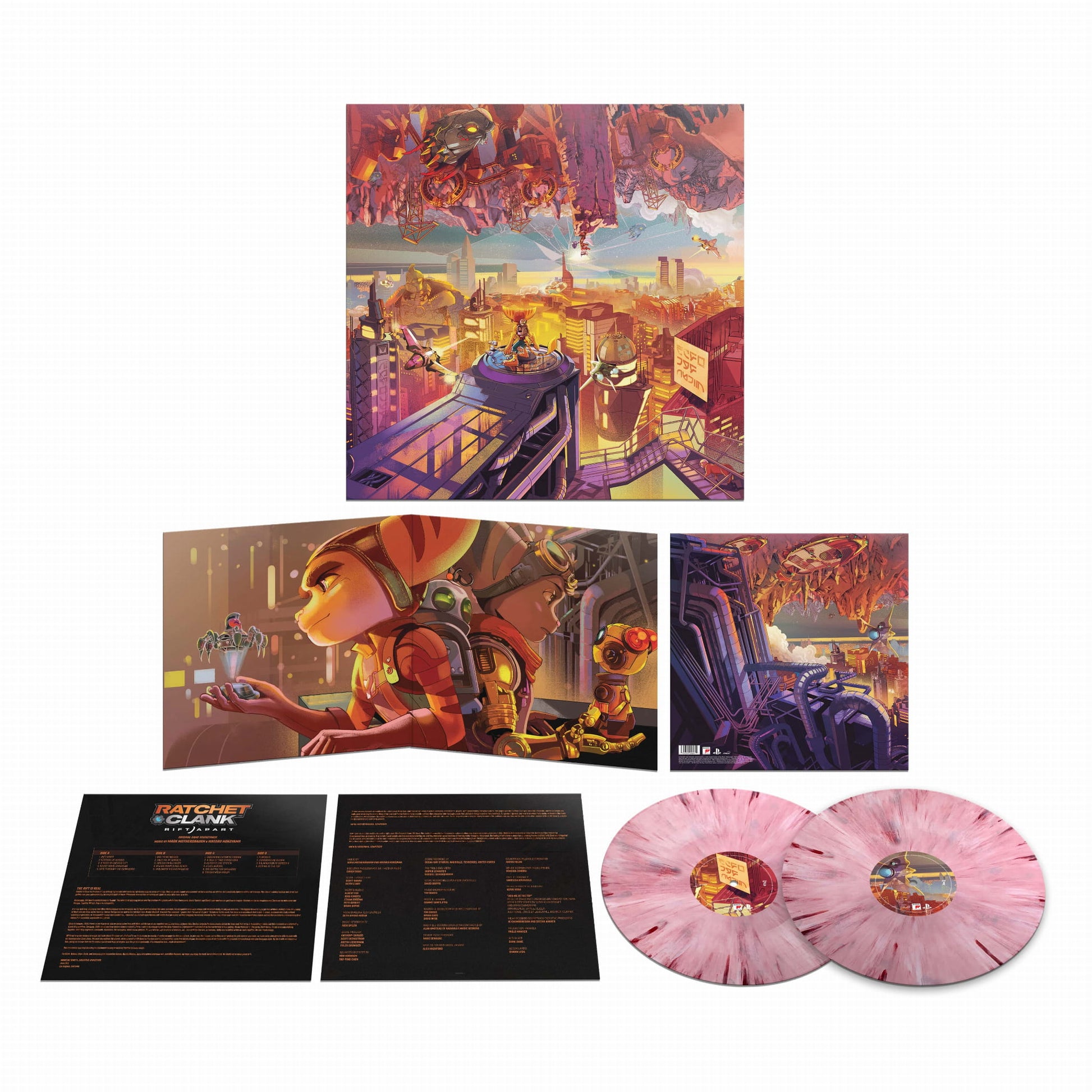 RATCHET & CLANK: RIFT APART (2LP/PINK & RED SPLATTER VINYL) LP Record - Medaid International