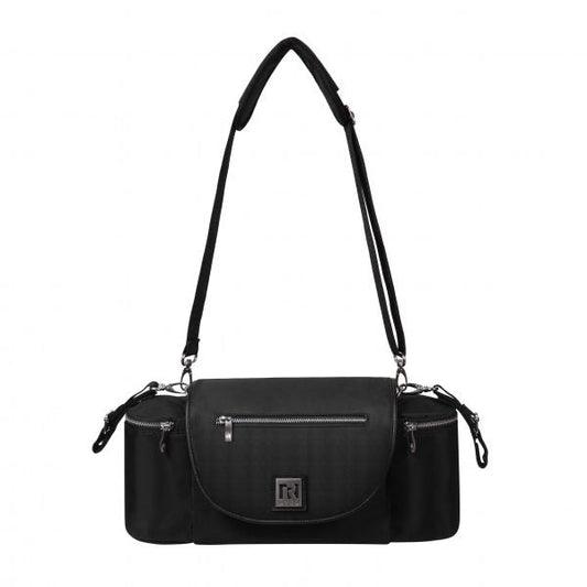 Pram Bag (Microfiber Black/Grey) - Medaid International