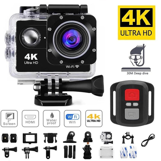 HD Waterproof Sport Action Camera 1080P/60FPS WiFi 2.0" 170D - Medaid International