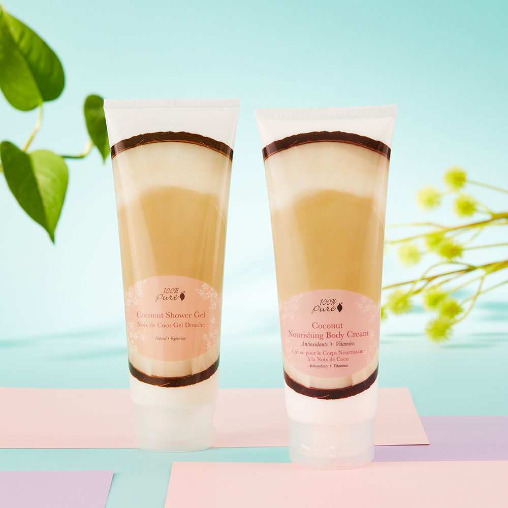 Virgin Coconut Shower Gel & Body Cream - Medaid