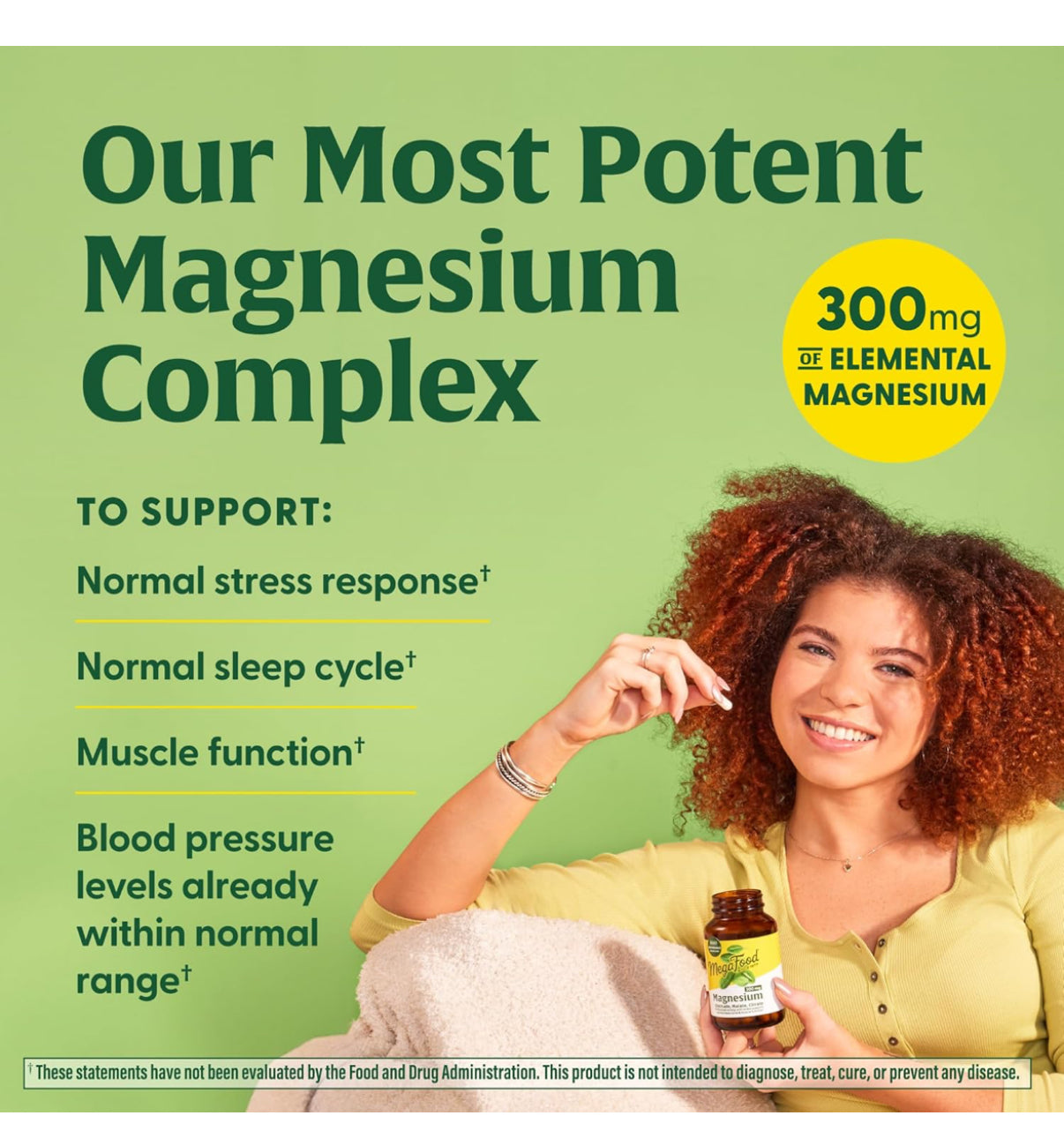 MegaFood Calcium Magnesium Supplement - with fermented Magnesium Glycinate - Supports Bone Health & Heart Health - Calcium & Magnesium Supplement for Men & Women - Non-GMO - 90 Tabs (30 Servings) - Medaid International
