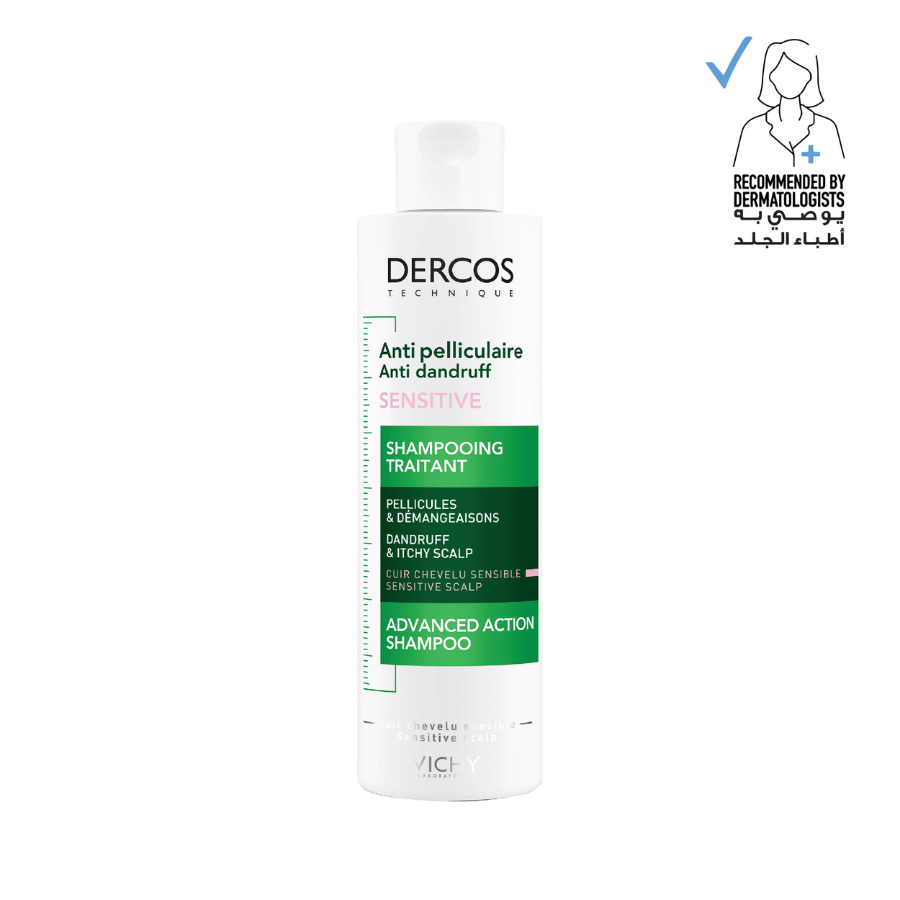 buy-vichy-dercos-anti-dandruff-shampoo-for-sensitive-scalp-200ml-lebanon - Medaid