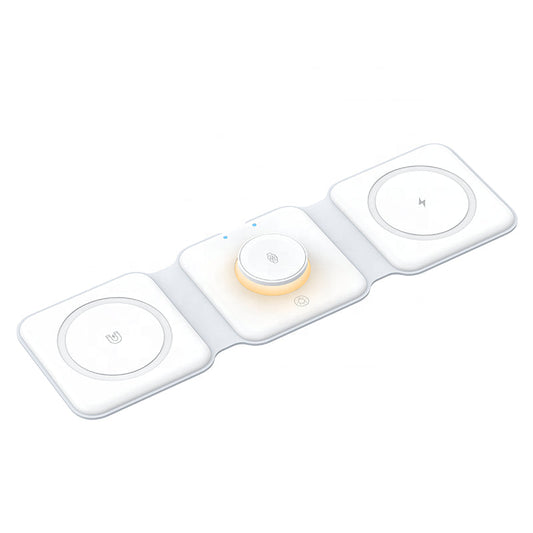 Fast Mag-Safe Magnetic - 3 in 1 - 15W  Wireless Charger