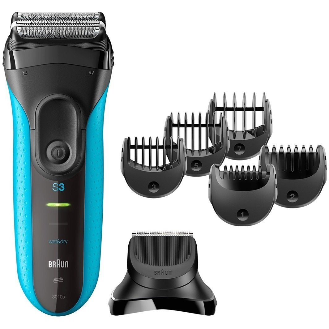 Braun Shave & Style 3010BT 3-in-1 Electric Wet & Dry Shaver