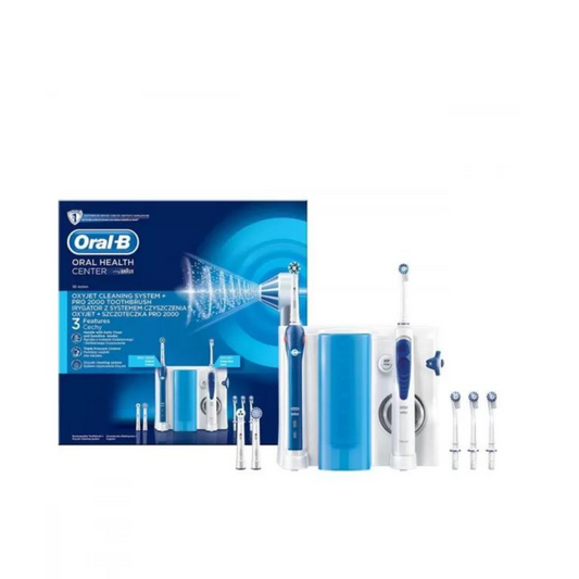 Oral B Oxyjet Center Pro2000 Plus Oral Irrigator And Electric Toothbrush - Medaid International