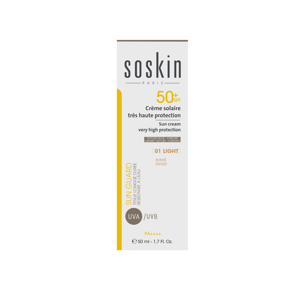 Soskin Tinted Sunscreen Very High Protection SPF50+ - Medaid - Lebanon