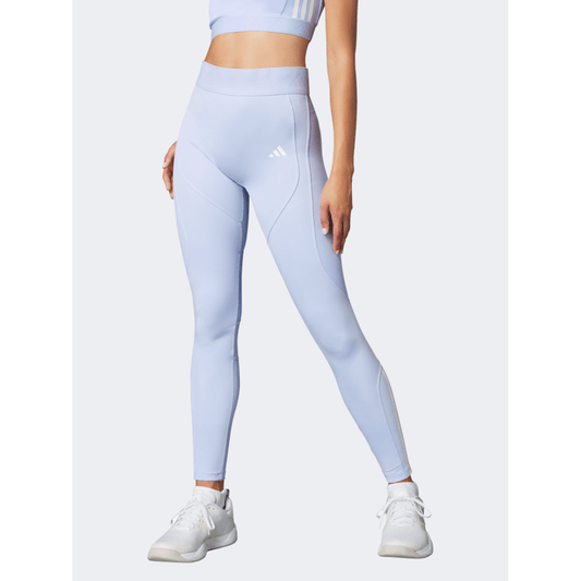 Adidas Hyperglam Ribbed Women Training Tight Violet Tone - Medaid International