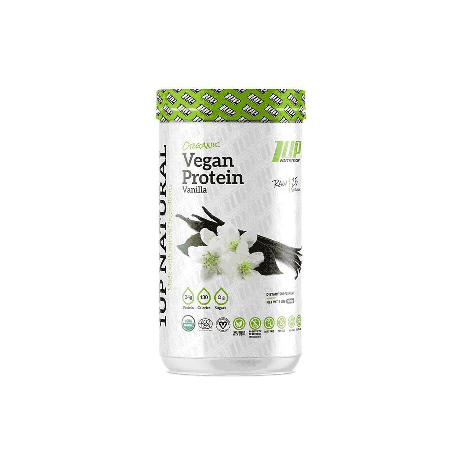 1 UP ORGANIC VEGAN PROTEIN - VANILLA - Medaid International