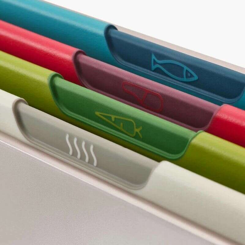 Folio‚Ñ¢ Icon 4-Piece Multicolour Chopping Board Set Large - Medaid International