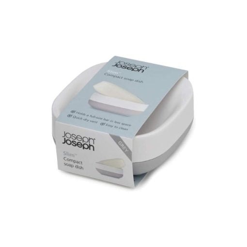 Joseph Joseph Slim™ Compact Light Gray Soap Dish - Medaid International