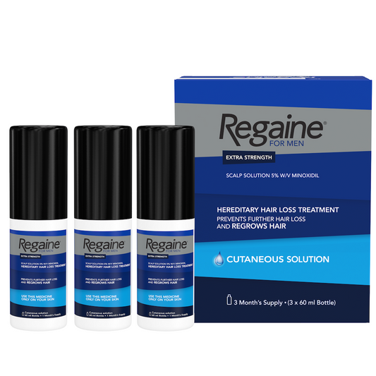 Regaine - For Men Extra Strength Scalp Solution 3X60ml - Medaid International