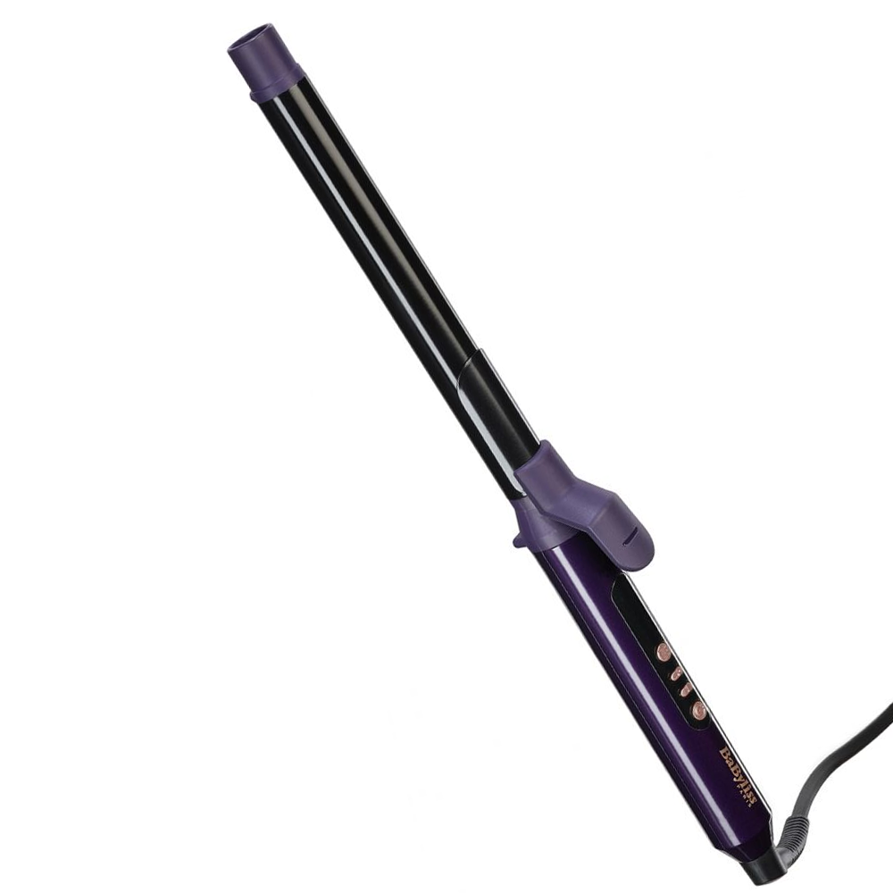 BaByliss C619SDE Deep Black Ceramic Curling Iron 19mm - Medaid