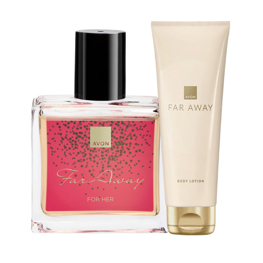 Avon Pack Faraway Travel Spray & Body Lotion - Medaid International