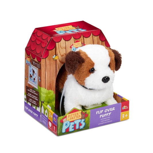 Pitter Patter Pets Flip Over Puppy Electronic Pet - Medaid International