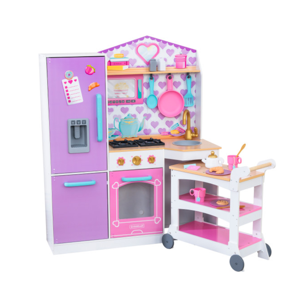 Sweet Snack Time Cart & Play Kitchen By Kidkraft - Medaid International