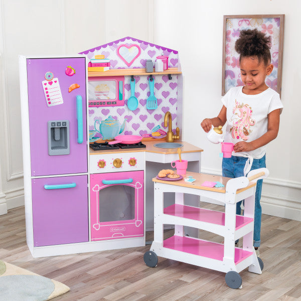 Sweet Snack Time Cart & Play Kitchen By Kidkraft - Medaid International