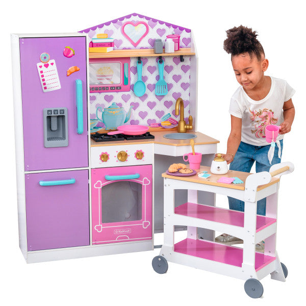 Sweet Snack Time Cart & Play Kitchen By Kidkraft - Medaid International