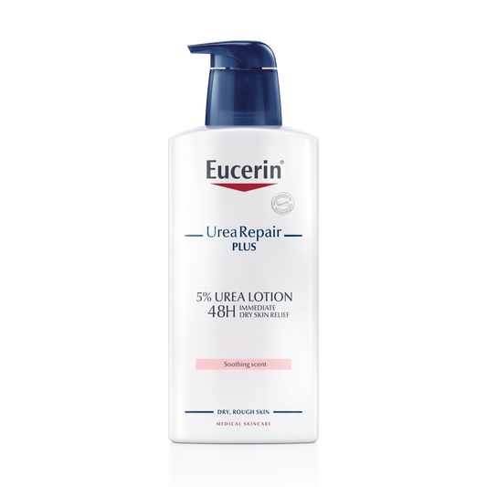 Eucerin UreaRepair Plus 5% Urea Lotion 48H - Soothing Scent 250ml - Medaid