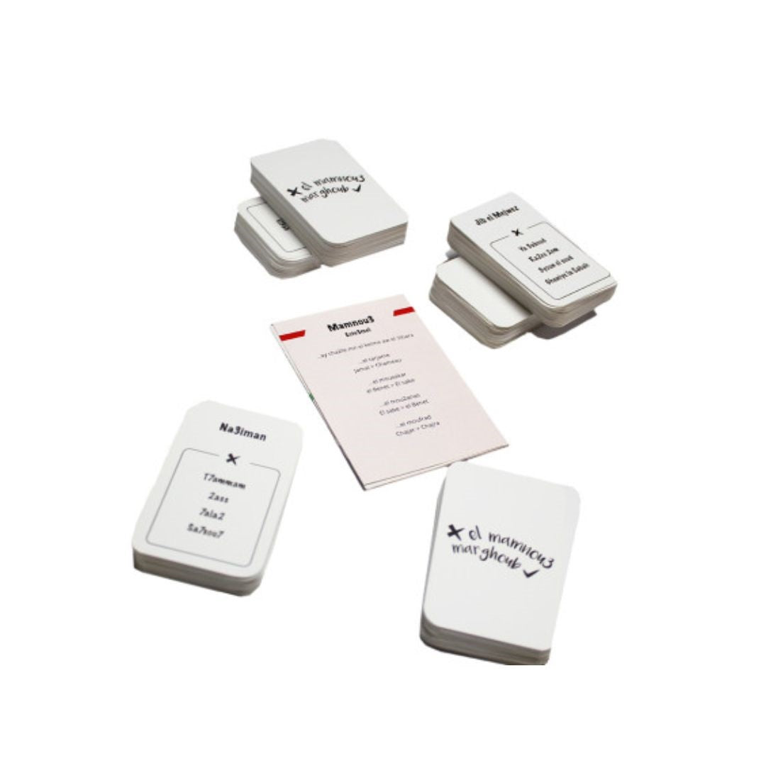 Everythink El Mamnou3 Marghoub Card Game - Medaid International