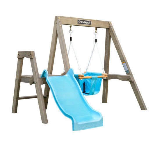First Play Wooden Swing Set By Kidkraft - Medaid International