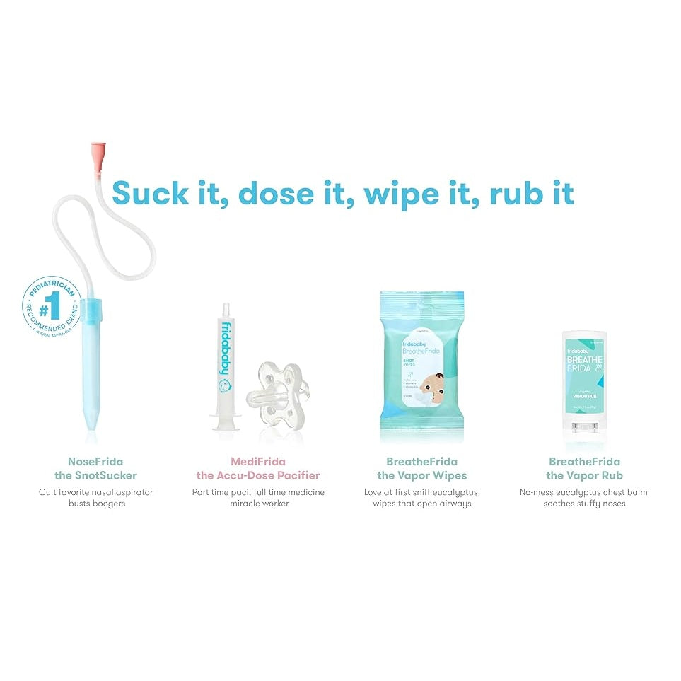 Frida Baby Sick Day Prep Kit, Sick Baby Essentials Includes