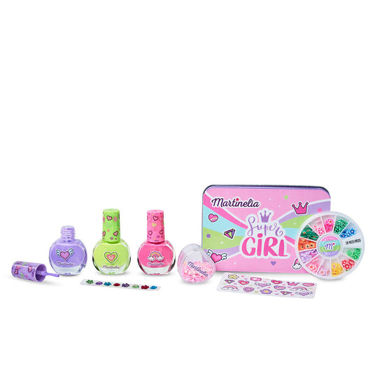 SuperGirl Nail Art & Tin Box Set - Medaid International