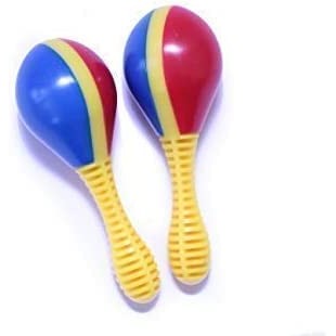 supershop Maracas for Kids - Pair of maracitos(Set of 2) The First Instruments for Childrens by Universe Zen - Medaid International