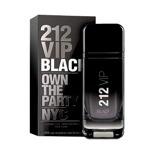 Carolina Herrera 212 VIP Black Eau De Parfum Pour Homme - 100ml - Medaid