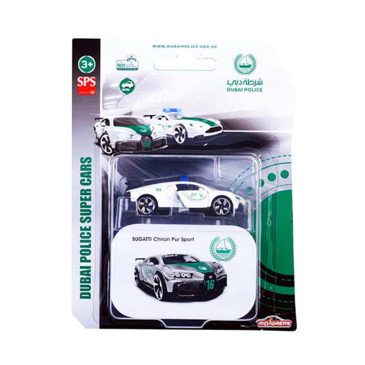 DUBAI POLICE DELUXE SERIES, 4-ASST. BY MAJORETTE - Medaid International