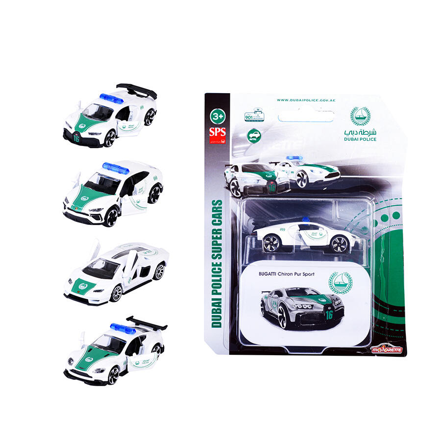 DUBAI POLICE DELUXE SERIES, 4-ASST. BY MAJORETTE - Medaid International