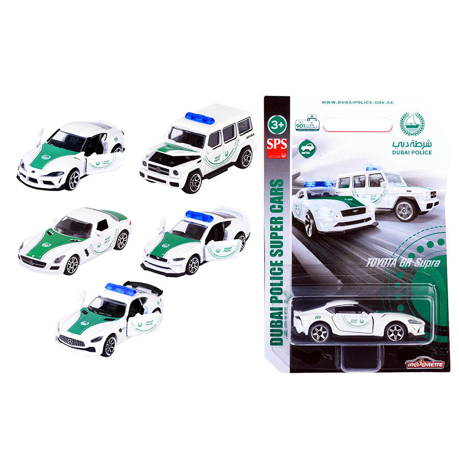 DUBAI POLICE SINGLE PACK, 5-ASST BY MAJORETTE (1 RANDOM) - Medaid International