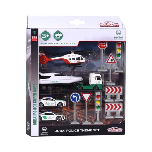 DUBAI POLICE S.O.S. THEME SET. BY MAJORETTE - Medaid International